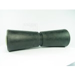 Gummirolle Kielrolle Form V Schwarzer Gummi, <p>bohrung: 16 Mm<p>länge: 290 Mm<p>durchmesser: 94/61 Mm